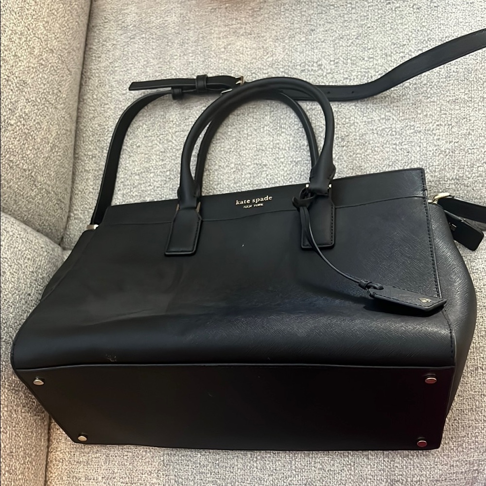 Kate Spade Black Leather Handbag